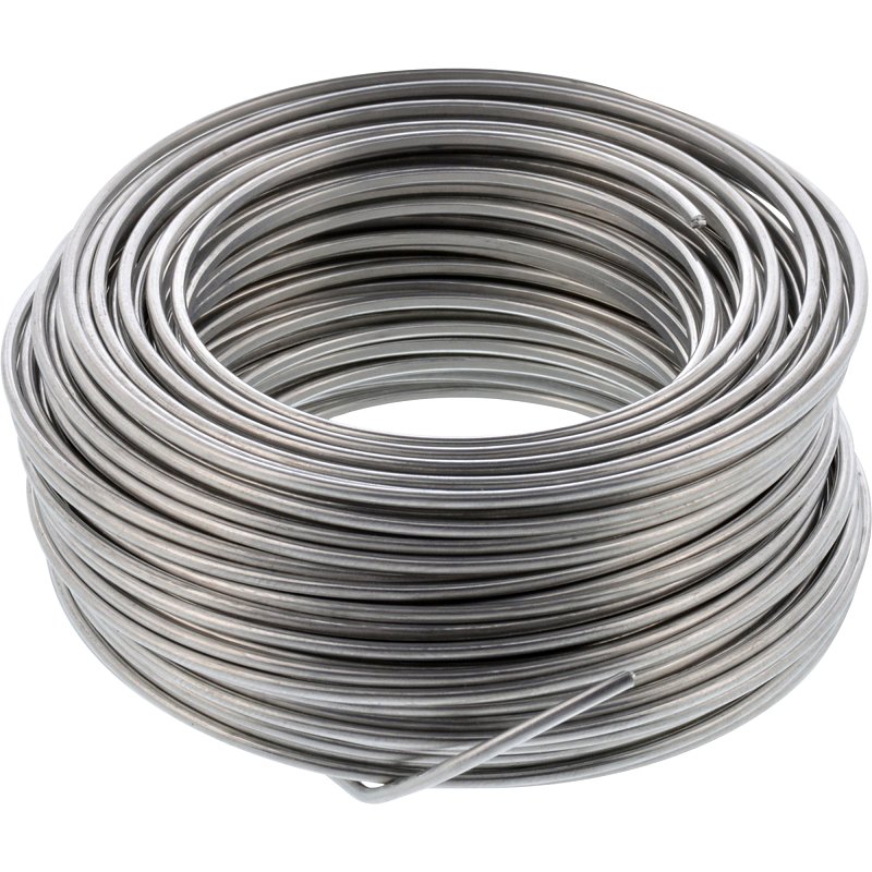 Hillman 50176 Utility Wire, 50 ft L, 18 ga Gauge, Aluminum