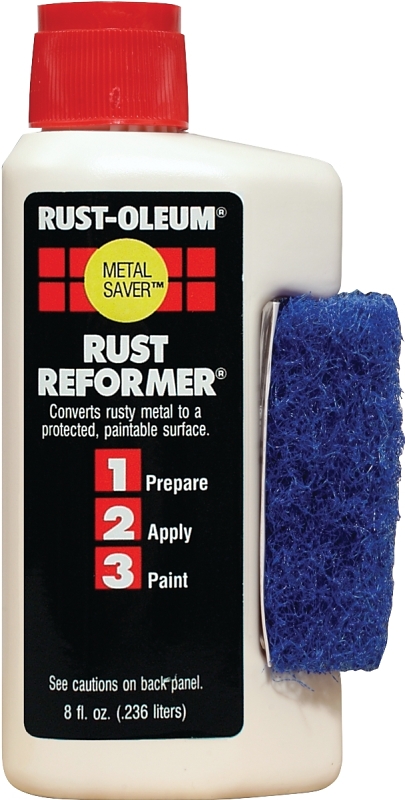 Rust Oleum 7830730 Rust Reformer Liquid Solvent Like Clear 8 oz VORG6178313 7830730
