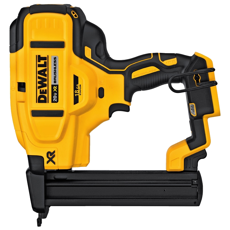 DEWALT DCN681B Stapler Tool Only 20 V 1 4 in W Crown 1 2 to 1 1 2 in L Leg Narrow Crown Staple 100 Magazine VORG7195423 DCN681B