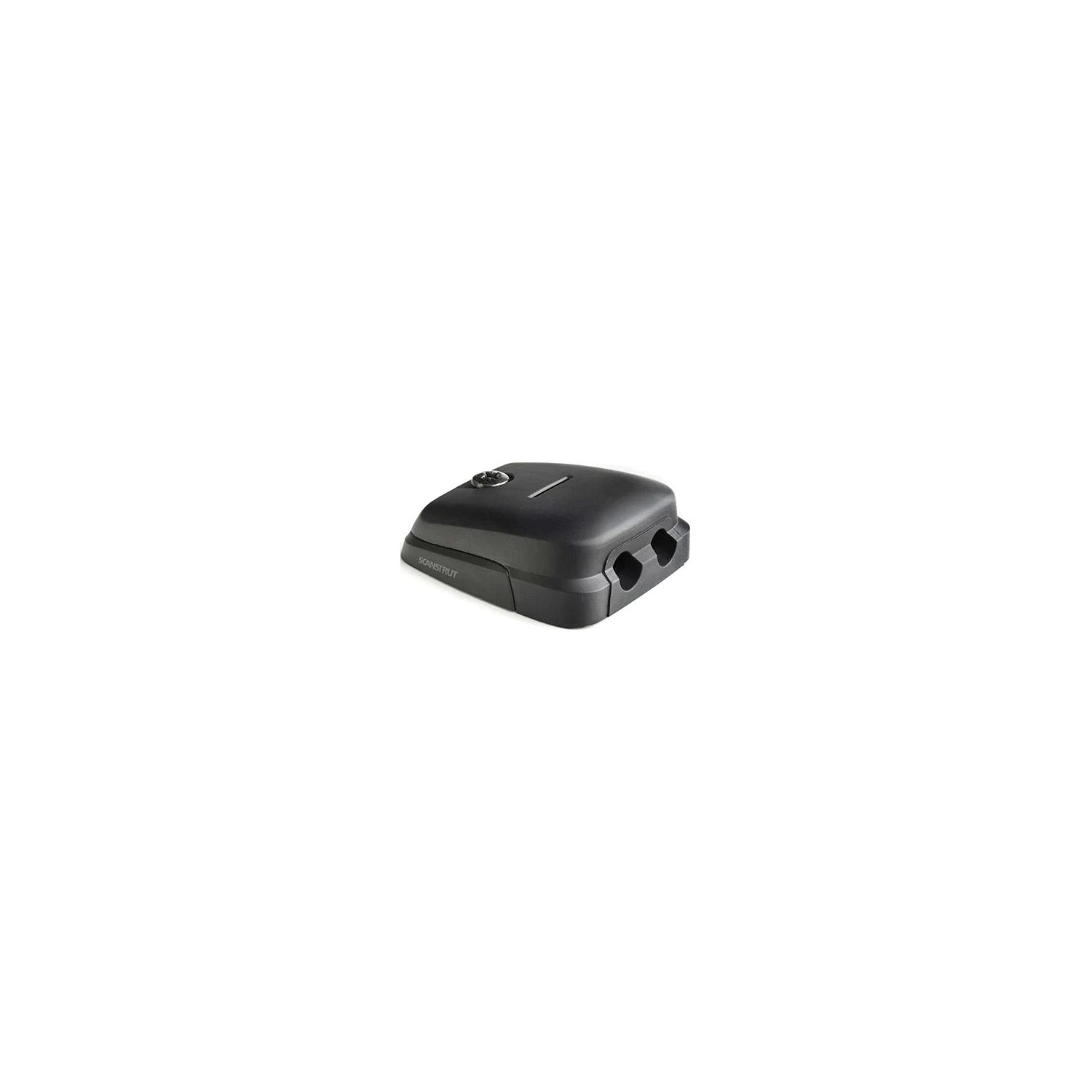 ScanStrut DSHD6BLK Plastic Double Cable Deck Seal, Black