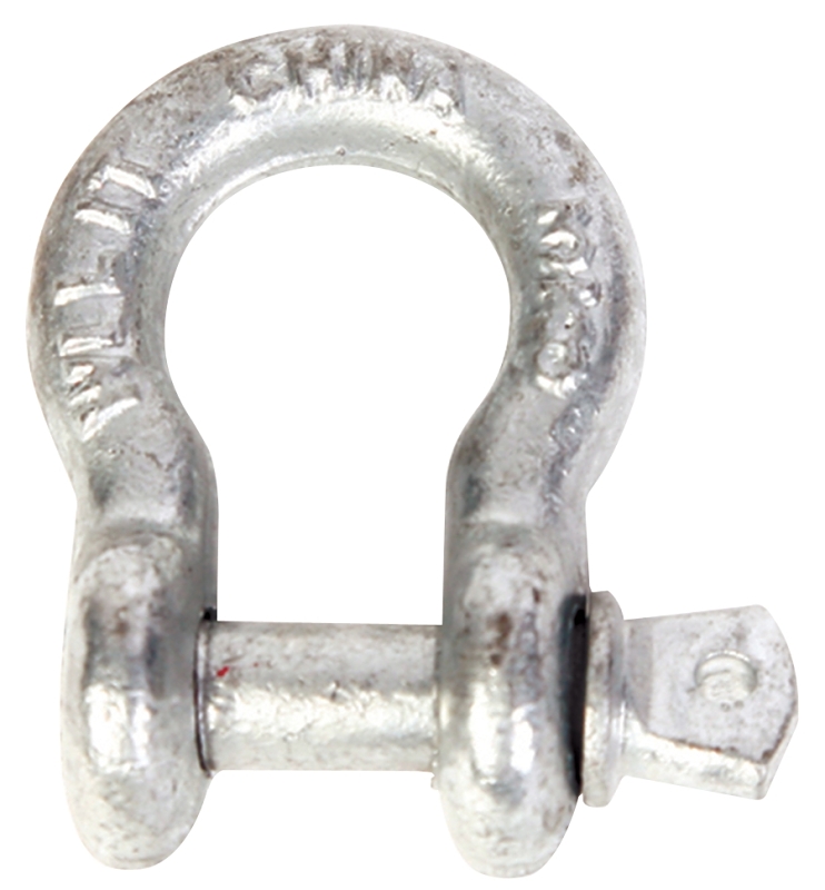 Baron 193LR-5/8 Anchor Shackle, 5/8 in Trade, 3.25 ton Working Load, Steel, Hot-Dipped Galvanized