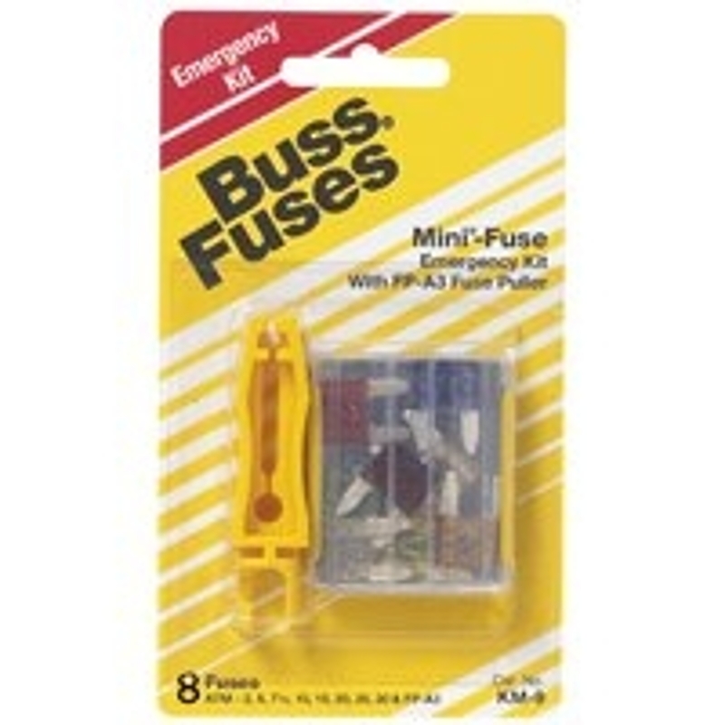 Bussmann BP/ATM-AH8-RPP Fuse Assortment Kit, ATM, 32 VDC, 10 to 30 A, 1 kA Interrupt