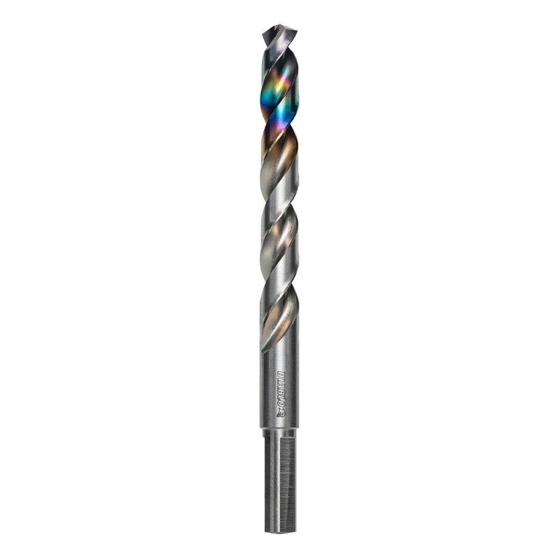 Diablo Metal Demon DMD1332JP1 Drill Bit, 13/32 in Dia, 5.2 in OAL, Three-Flat Reduced Shank, Pack of 6