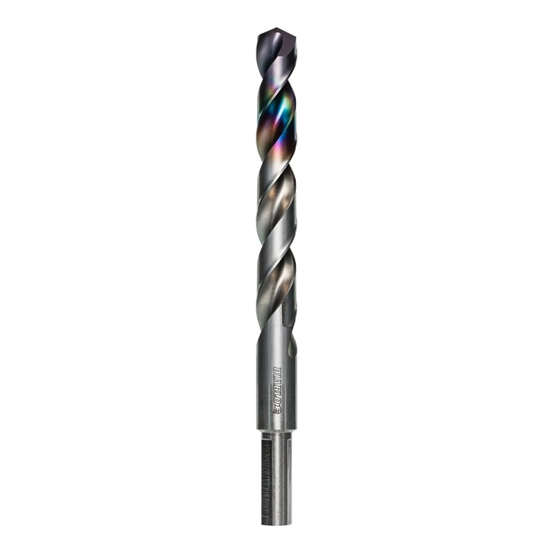 Diablo Metal Demon DMD12JP1 Drill Bit, 1/2 in Dia, 5.9 in OAL, Three-Flat Reduced Shank, Pack of 6