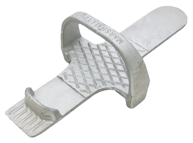 Marshalltown 790 Drywall Lifter, Silver, 12 in L, 5-1/4 in W, 4 in H