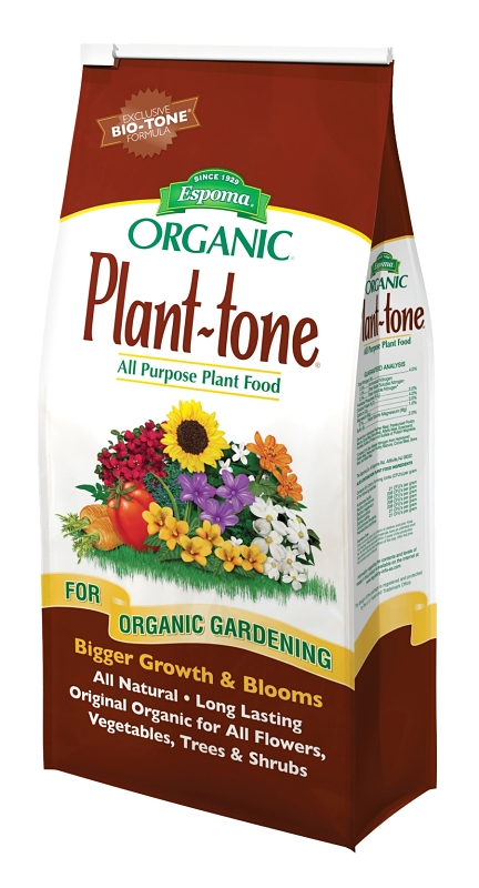 Espoma Organic PT18 Organic Plant Food, 18 lb Bag, Granular, 5-3-3 N-P-K Ratio