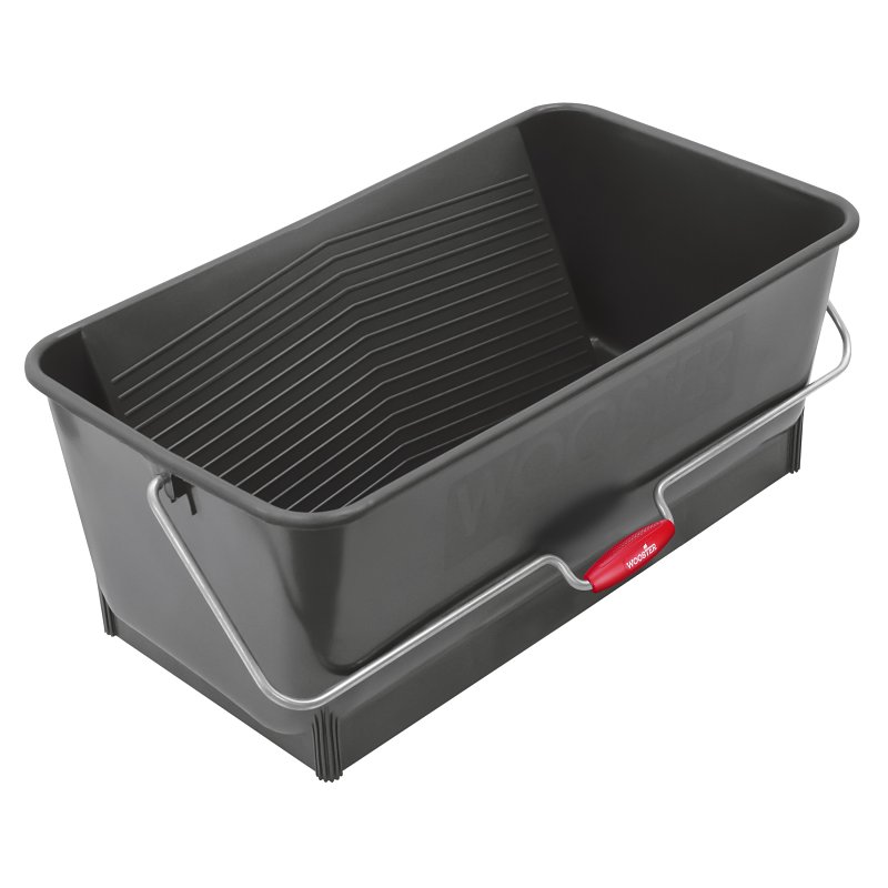 Wooster 8614 Paint Bucket, 5 gal Capacity, Polypropylene, Green, Comfort Grip Handle