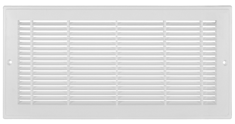 Imperial RG2293 Grille, 15-1/4 in L, 9-1/4 in W, Rectangular, Polystyrene, White, Powder-Coated