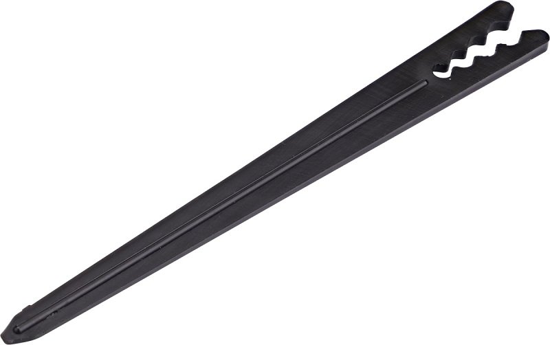Raindrip 381010B Support Stake, 6 in L, 1/4 in Connection, Plastic, Black