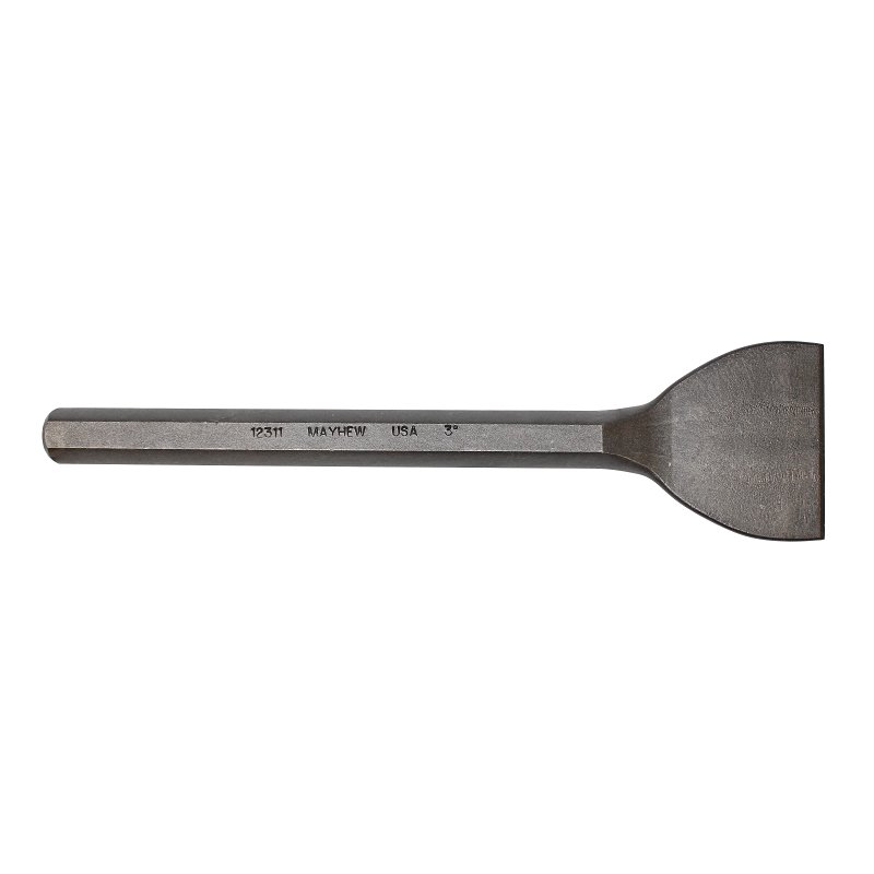 Mayhew 94202 Floor Chisel, 3 in Tip, Chisel Tip, 3/4 in Handle