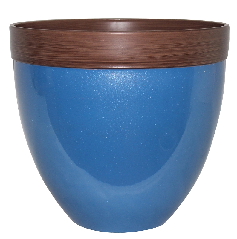 Southern Patio HDR-046875 Planter, 14-1/2 in H, 14-1/2 in W