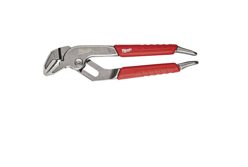 Milwaukee 48-22-6306 Straight-Jaw Plier, 6 in OAL, 1 in Cutting Capacity, 1 in Jaw Opening, Red Handle, 7/16 in W Jaw