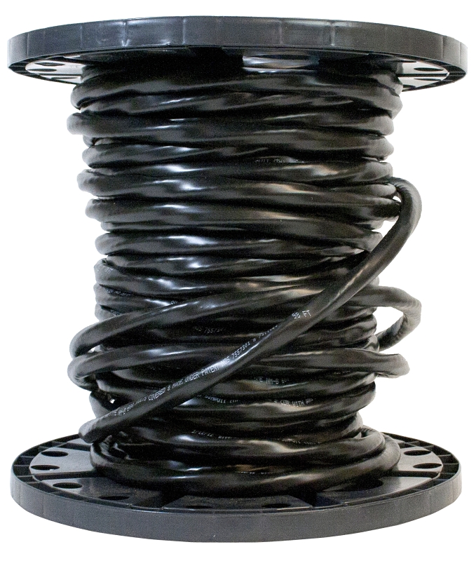 Romex 63949272 Sheathed Cable, 8 AWG Wire, 3-Conductor, 100 ft L, Copper Conductor, PVC Insulation, Nylon Sheath