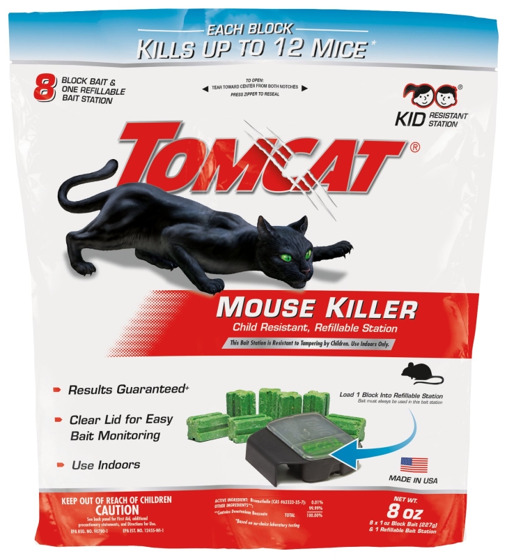 Tomcat 0371310 Mouse Killer Station, Emerald Green