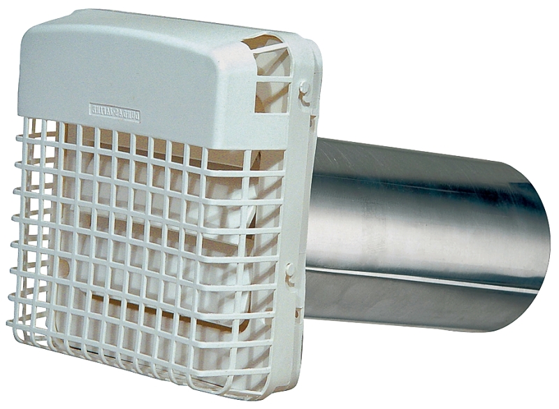 Dundas Jafine ProGard BPGH4WZW Exhaust Hood, 6-1/2 in W Hood, 13-1/2 in D Hood, 7-1/4 in H Hood, Polypropylene Hood