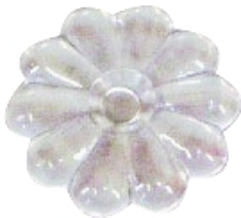 US Hardware D-140D Rosette Button, 1-1/8 in, Plastic