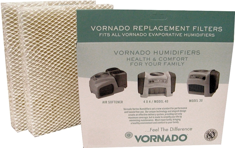 Vornado MD1-0002 Humidifier Wick Filter, 9-1/2 in L, 7-1/4 in W, White