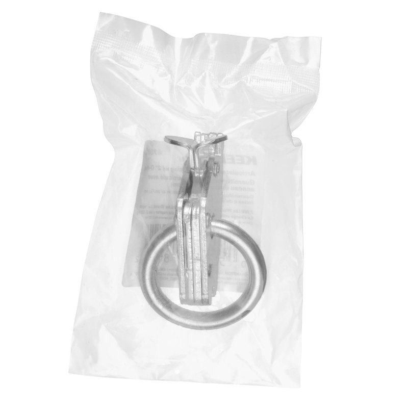 Keeper 47802 E-Track Fitting, Articulated, Steel, Zinc-Plated