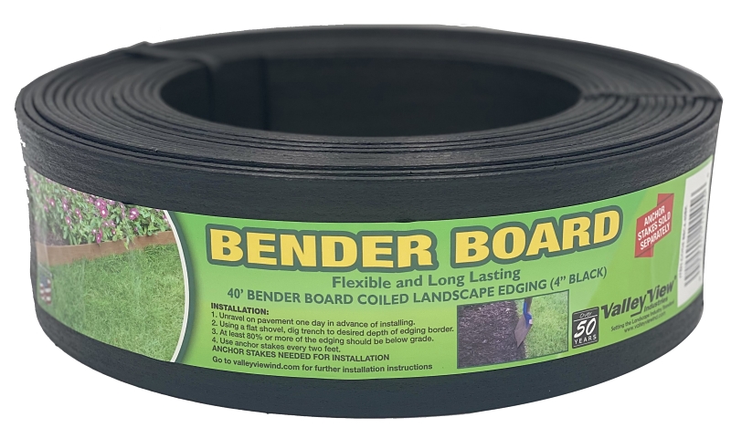 BOARD BENDER COIL BLK 4INX40FT #VORG2753937, BBC4-40BK