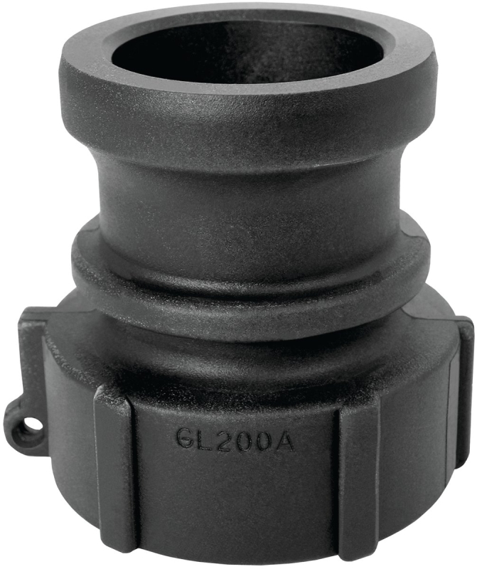 Green Leaf A Series GLP150A Cam Lever Coupling, 1-1/2 in, Male x FNPT, Glass Filled Polypropylene