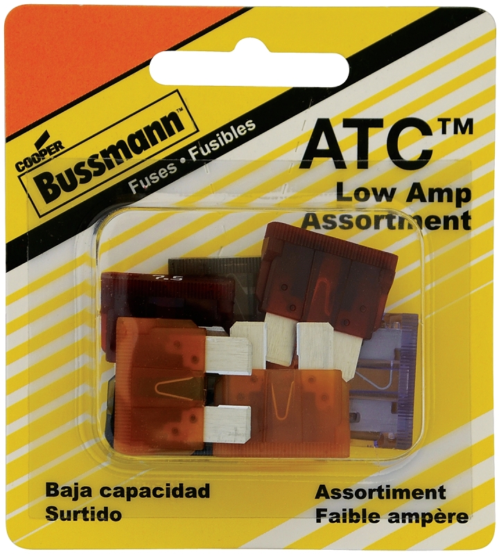 Bussmann BP/ATC-AL8-RP Automotive Fuse Kit, ATC, 32 V, 2 to 7.5 A, 1 kA Interrupt