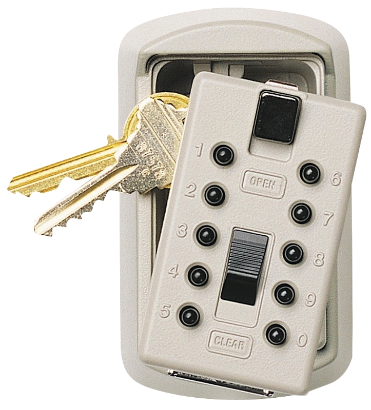 Kidde 001004 Key Safe, 2 Key, Combination Lock, Steel, Assorted, 3-3/4 in H x 2-1/4 in W x 1-3/4 in D Dimensions