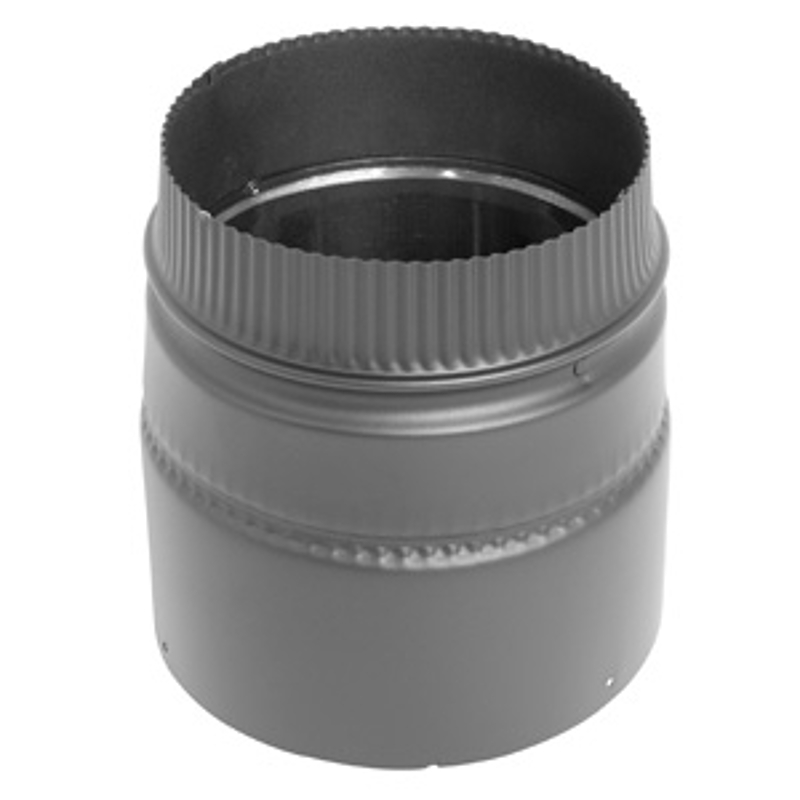 Selkirk DSP6SA-1 Chimney Adapter, 6-1/2 in Connection, Stainless Steel