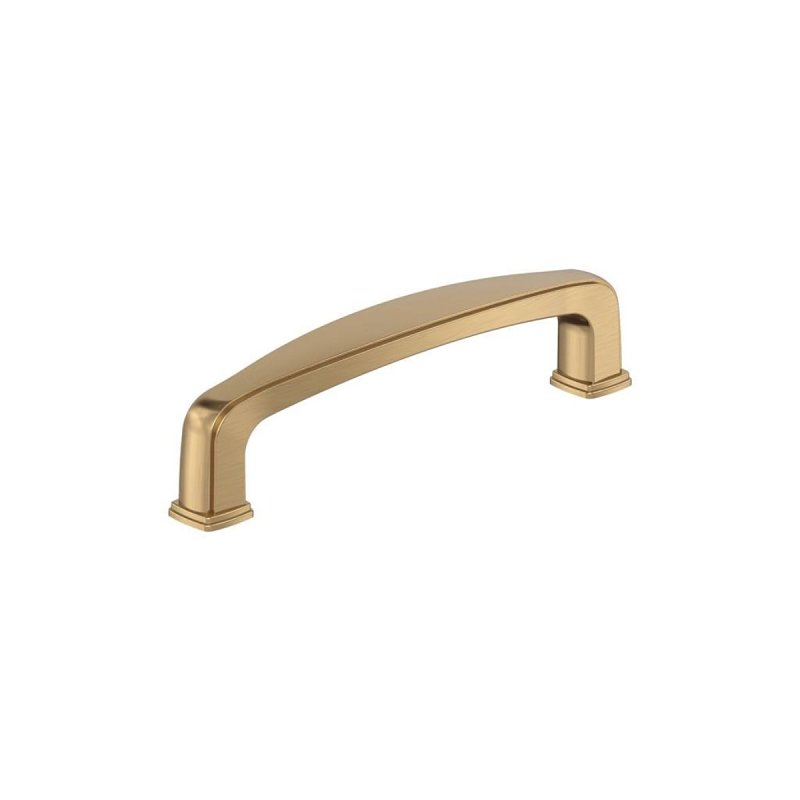 Franklin BP37051CZ Cabinet Pull, 4-1/4 in L Handle, 9/16 in H Handle, 1-1/16 in Projection, Zinc, Champagne Bronze