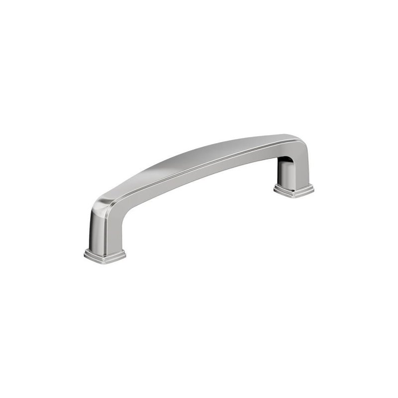 Franklin BP3705126 Cabinet Pull, 4-1/4 in L Handle, 9/16 in H Handle, 1-1/16 in Projection, Zinc, Polished Chrome