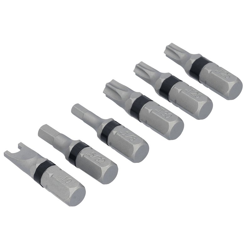 DEWALT TOUGHGRIP DWAF1SECTG6 Security Bit Set, 6-Piece, Steel