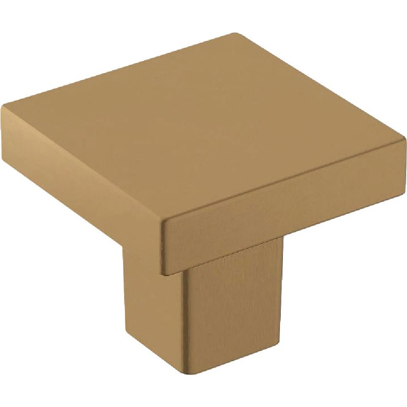 Amerock Monument Series BP36905CZ Cabinet Knob, 1 in Projection, Zinc, Champagne Bronze