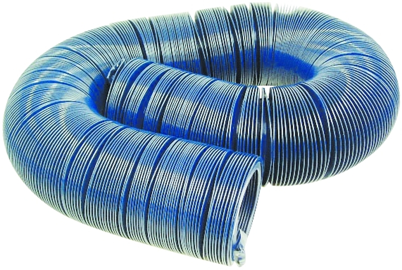 US Hardware RV-301B Sewer Hose, 3 in ID, 20 ft L, Plastic, Blue