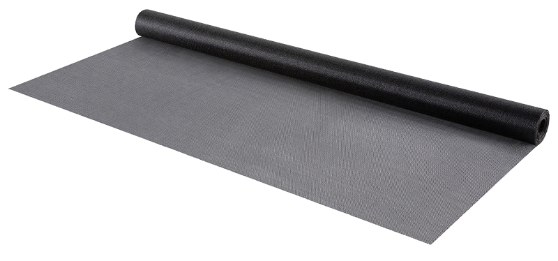 M-D 14135 Screen Mesh, 7 ft L, 3 ft W, Fiberglass, Charcoal