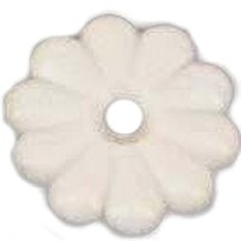 US Hardware D-138D Rosette Button, 1-1/8 in, Plastic