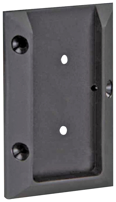 Maine Ornamental 74834 Railing Connector, Plastic, Black, For: 2 x 4 Railings