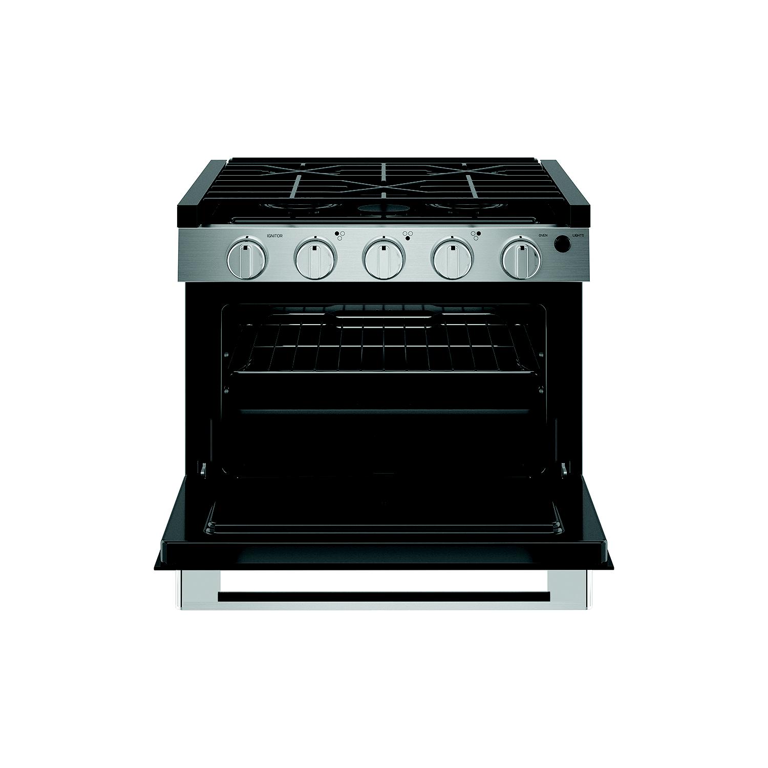 GE PLD617RTSS Drop-In Gas Range, 17â³ Wide