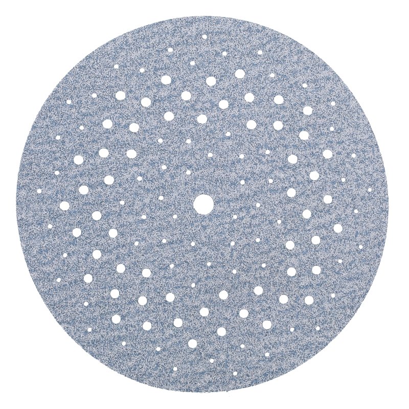 Norton 07660703231 Sanding Disc, 5 in Dia, 11/16 in Arbor, P100 Grit, Medium, Alumina Ceramic Abrasive, Paper Backing