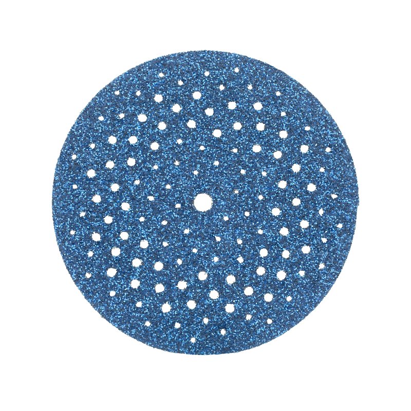 Norton 07660703234 Sanding Disc, 5 in Dia, 11/16 in Arbor, 40 Grit, Extra Coarse, Alumina Ceramic Abrasive, Spiral