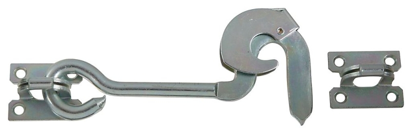 National Hardware 2110BC Series N122-390 Safety Gate Hook, Steel, Zinc-Plated