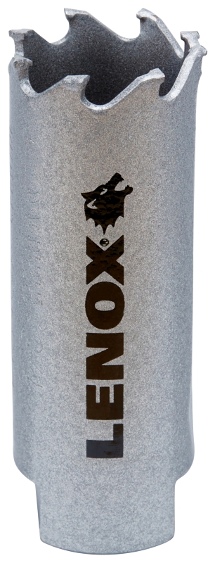 Lenox Speed Slot LXAH378 Hole Saw, 7/8 in Dia, 5L Arbor, Carbide Cutting Edge, 3/4 in Pilot Drill