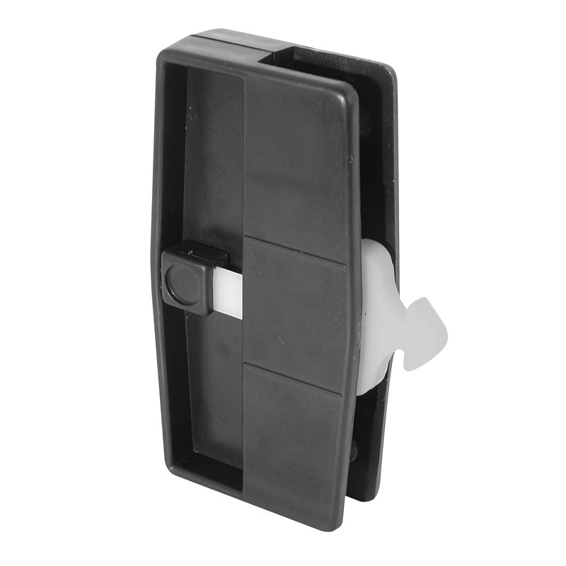Prime-Line A 109 Door Latch and Pull, 4 in H Handle, Plastic/Steel