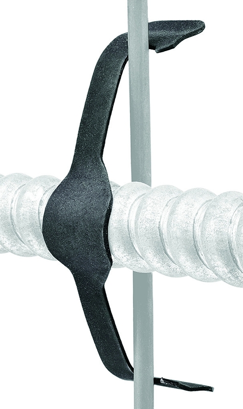 SuperStrut ZCK535-10 Cable Hanger Clip, Steel, Black, Zinc Phosphate