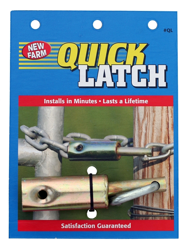 New Farm Quick Latch WA Quick Latch Gate Latch, Stainless Steel, For: 1/4 in Proof Chain