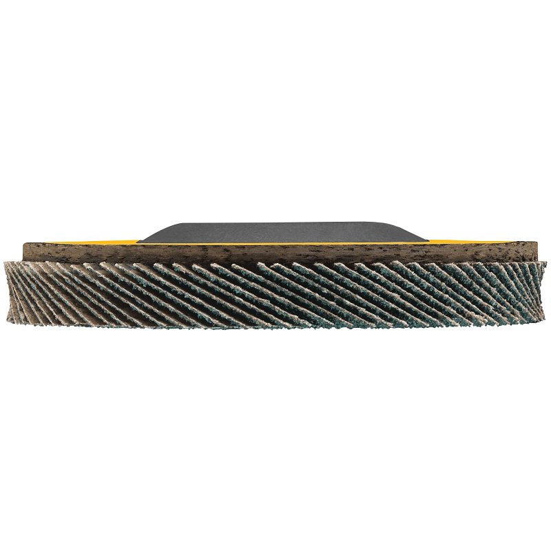 DEWALT XP DW8250 Flap Disc, 4-1/2 in Dia, 7/8 in Arbor, 40 Grit, Coarse, Zirconia Abrasive