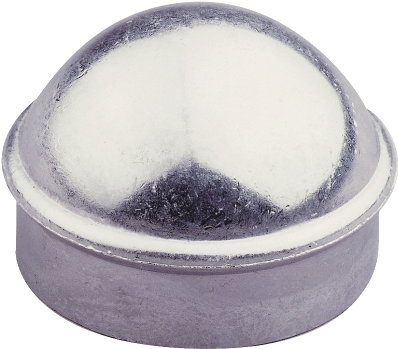 Stephens Pipe & Steel HD02040RP Post Cap, 2-3/8 in Dia, Aluminum, Silver, Galvanized