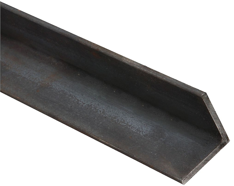 National Hardware 4059BC Series N316-141 Solid Angle, 2 in L Leg, 36 in L, 3/16 in Thick, Steel, Plain