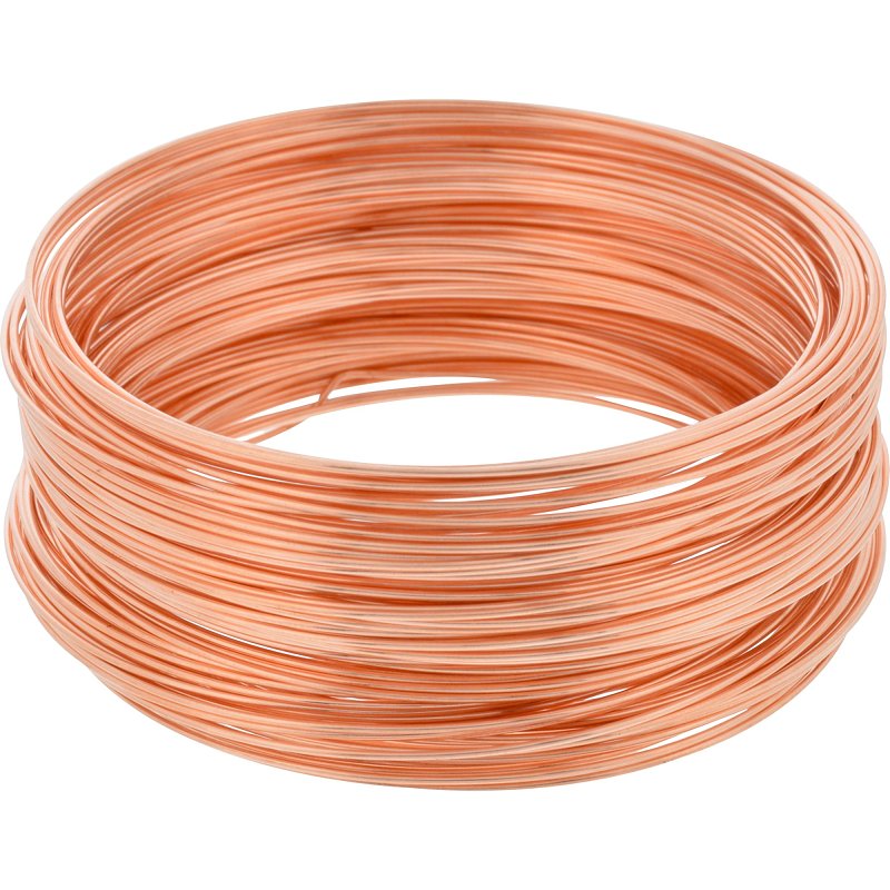 Hillman 50163 Utility Wire, 75 ft L, 22 ga Gauge, Copper