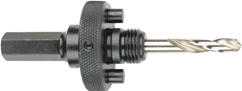 Milwaukee 49-56-7240 Pull-Back Arbor, 5/8-18 Thread, 7/16 in Shank, Hex Shank