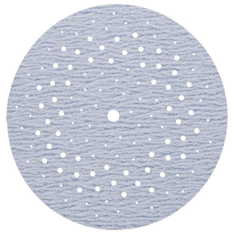 Norton 07660703220 Sanding Disc, 5 in Dia, 11/16 in Arbor, P150 Grit, Fine, Alumina Ceramic Abrasive, Spiral