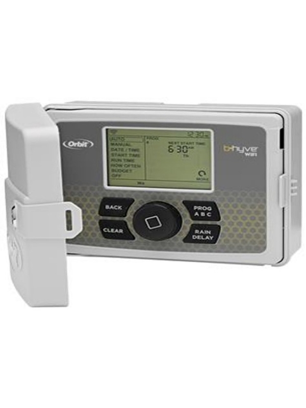Orbit 57950 Sprinkler Timer, 110 V, 12-Zone, 3-Program, Wall Mounting, White